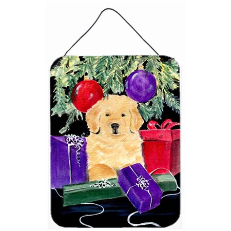 Carolines Treasures Golden Retriever Aluminium Metal Wall Or Door Hanging Prints SS8581DS1216